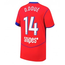 Paris Saint-Germain Desire Doue #14 Tredje Tröja 2025-26 Korta ärmar